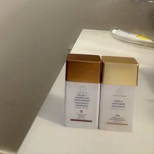 Drunk Elephant Skincare Serum Duo with Gold and Tan Caps